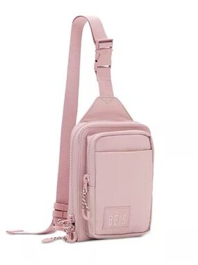 BEIS NWT Blush Pink Crossbody Sling Bag